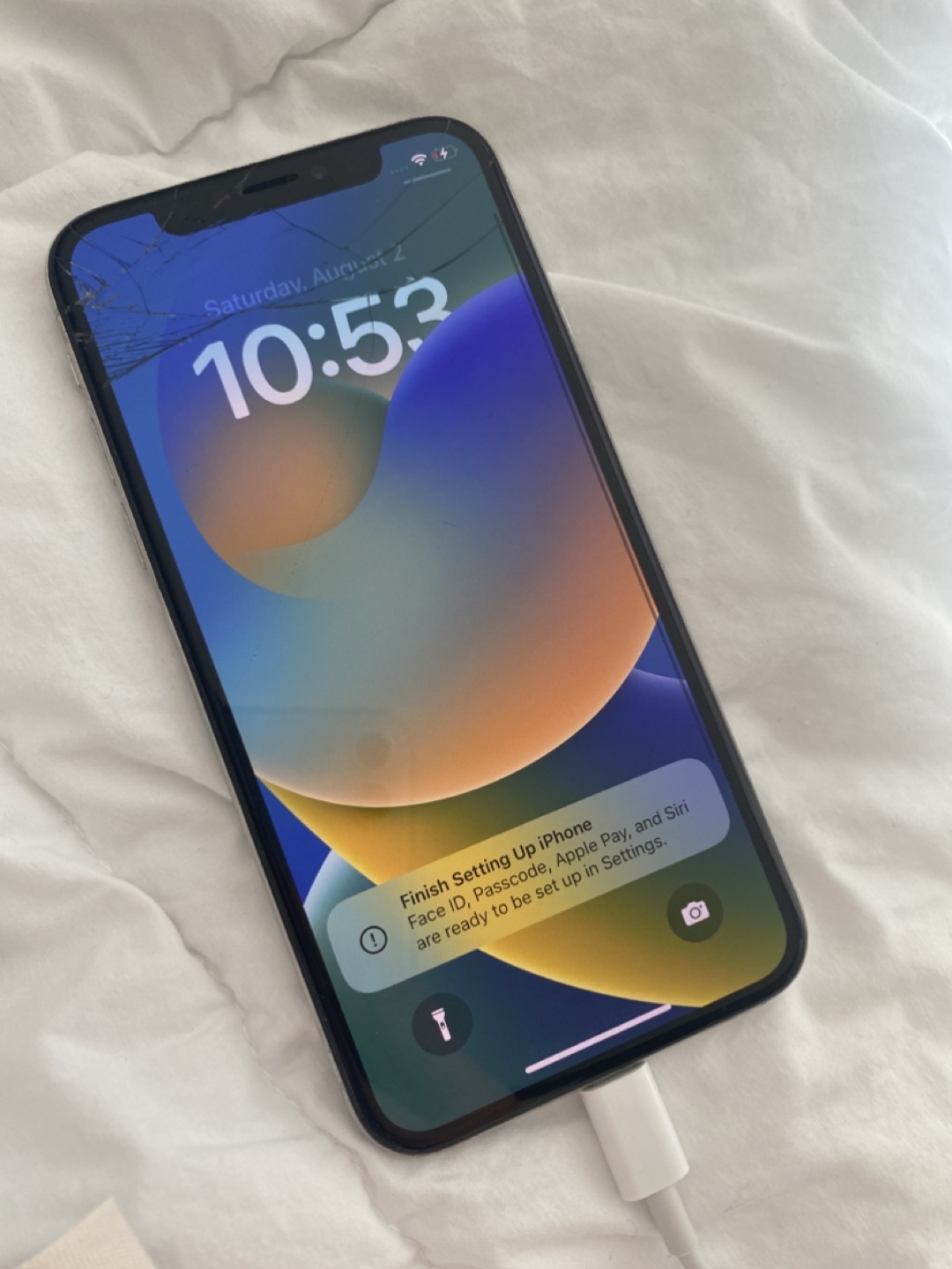 iPhone X - Damaged Screen