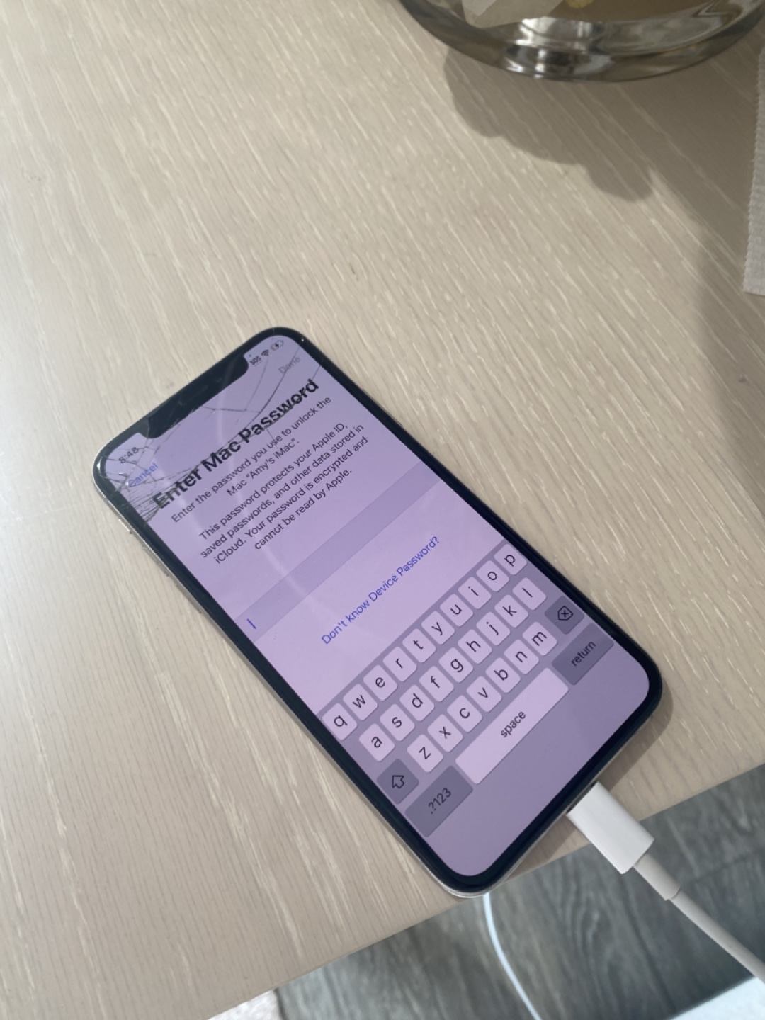 iPhone X - Damaged Screen - photo 3