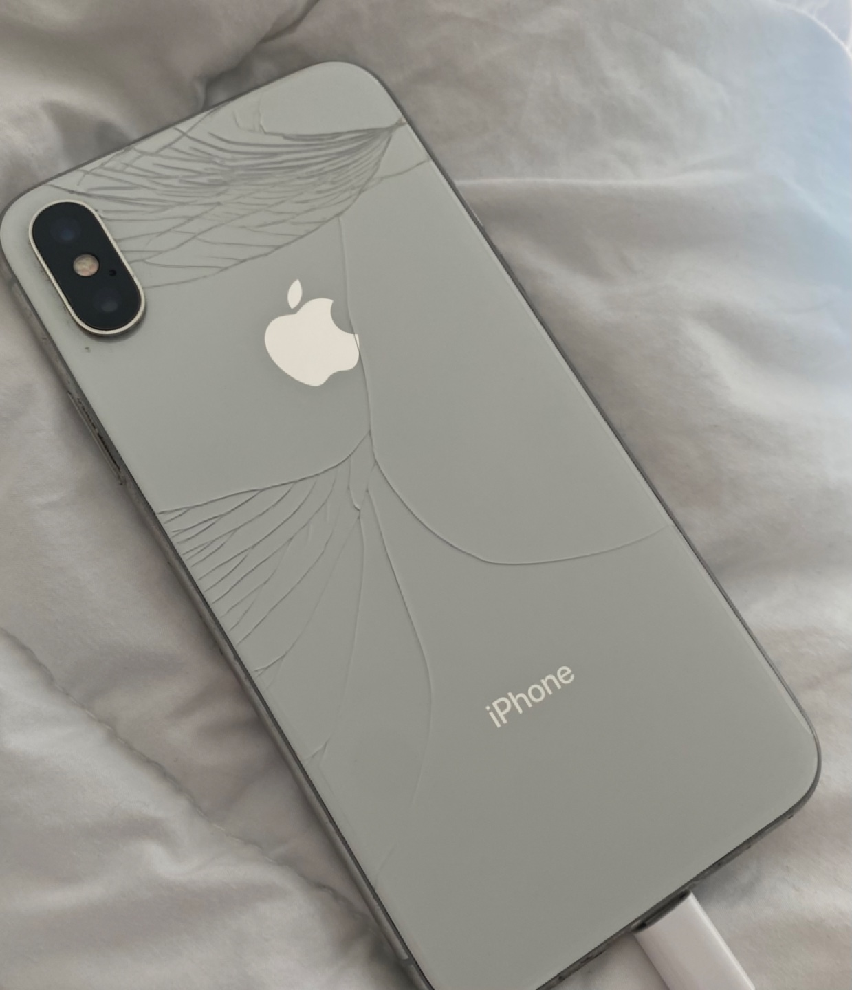 iPhone X - Damaged Screen - photo 2