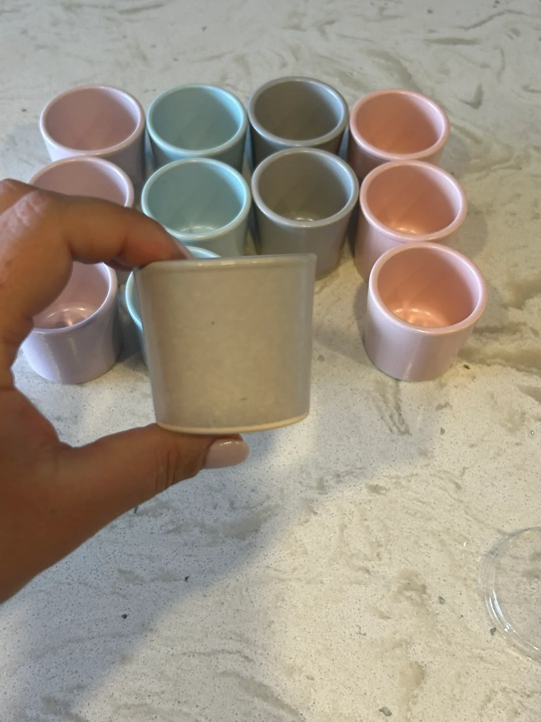 Set of Small Ceramic Cups image indicator(5)
