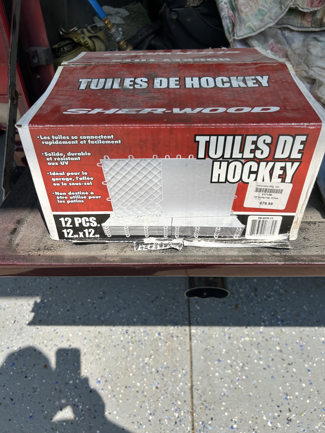 Sher-Wood Hockey Tiles - 12 pcs