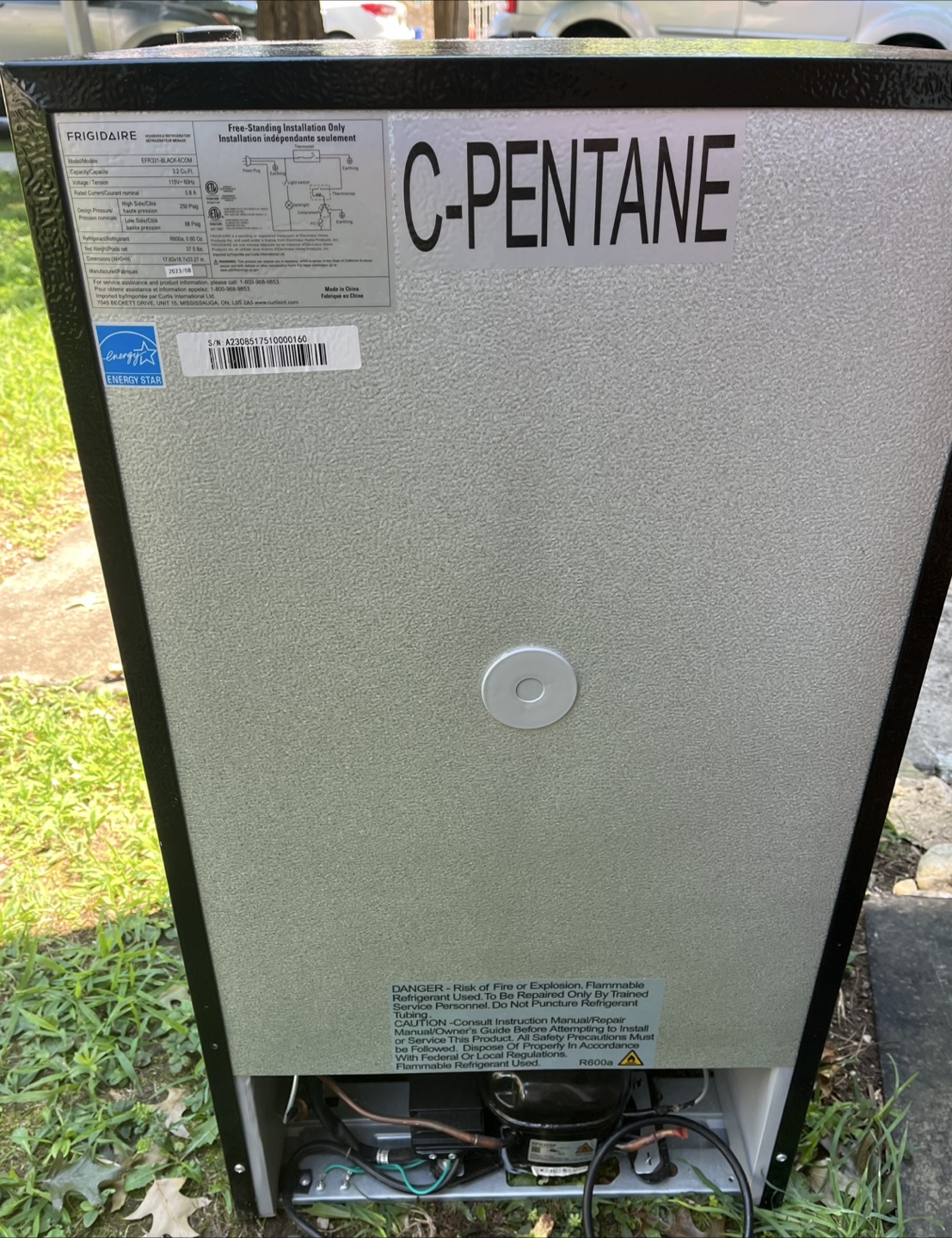 Frigidaire EFR331-BLACK-6COM Mini Fridge - photo 5