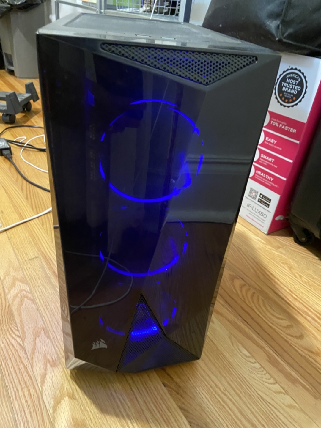 Gaming PC Tower Case Corsair Spec-Delta RGB Case w/ RX 550 GPU - photo 4