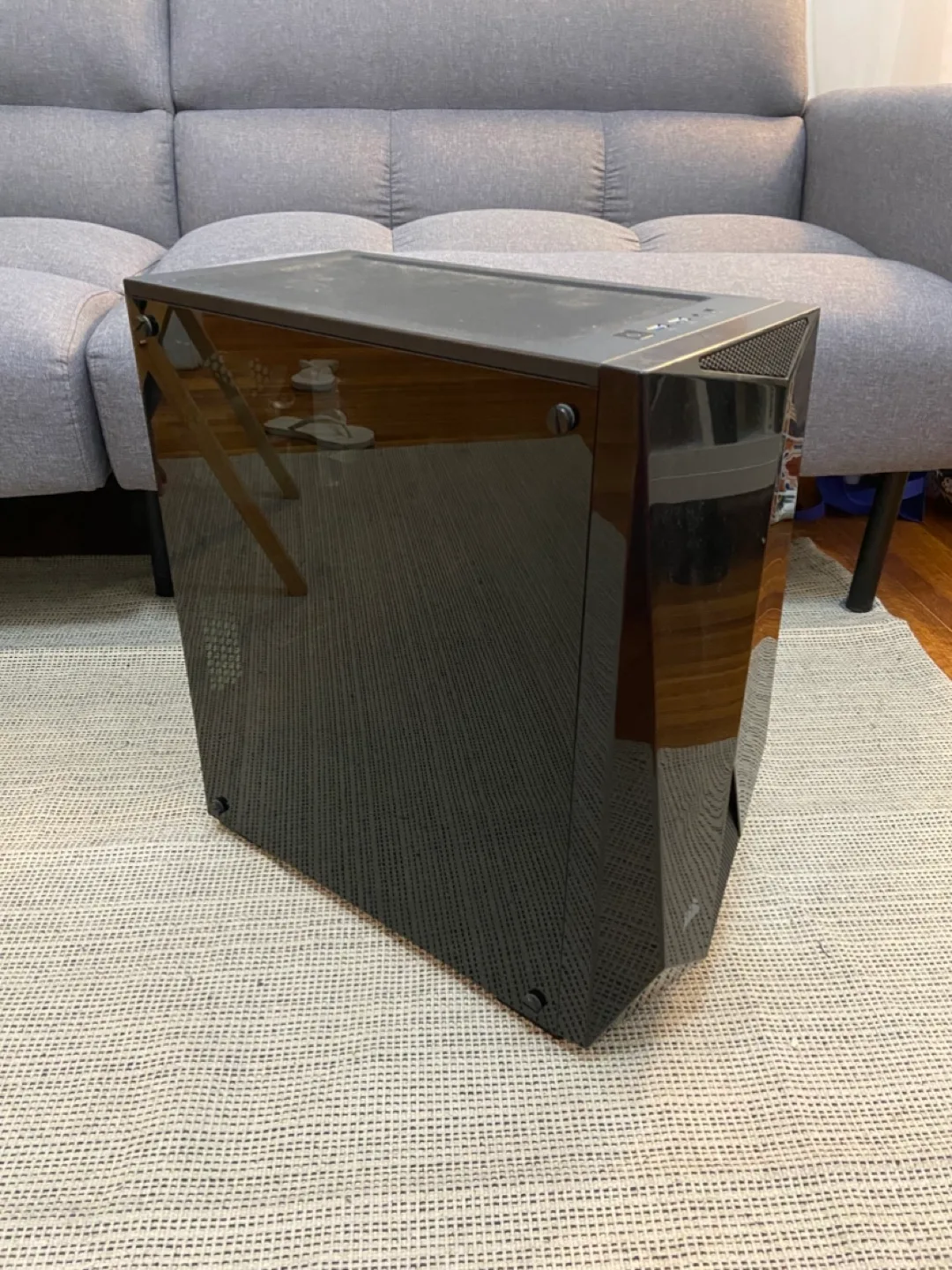 Gaming PC Tower Case Corsair Spec-Delta RGB Case w/ RX 550 GPU thumbnail