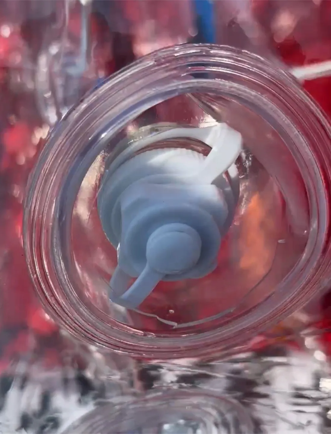 Vevor Inflatable Bumper Ball - Red & Transparent image indicator(3)