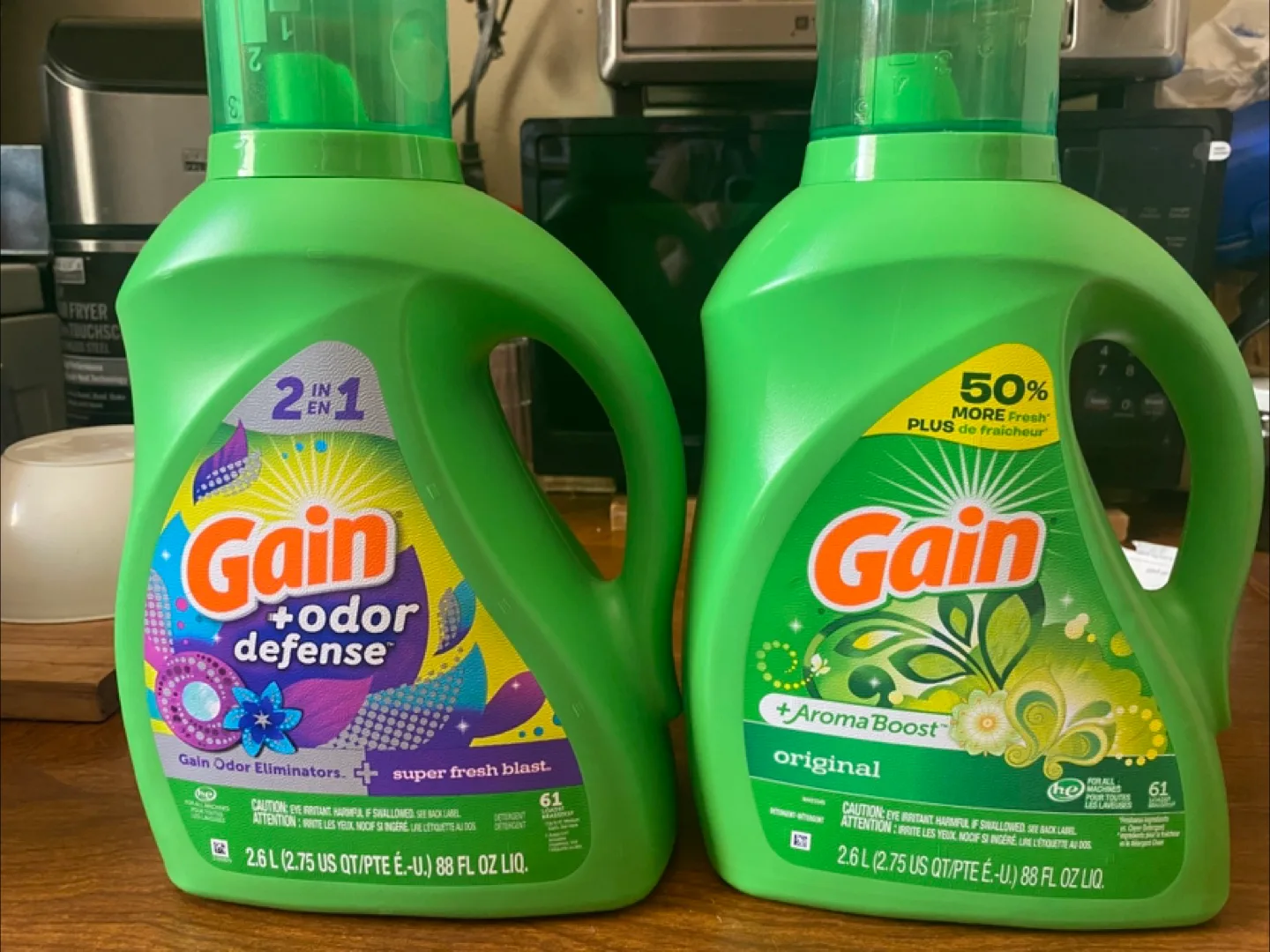 Two Gain Liquid Detergent 88oz thumbnail