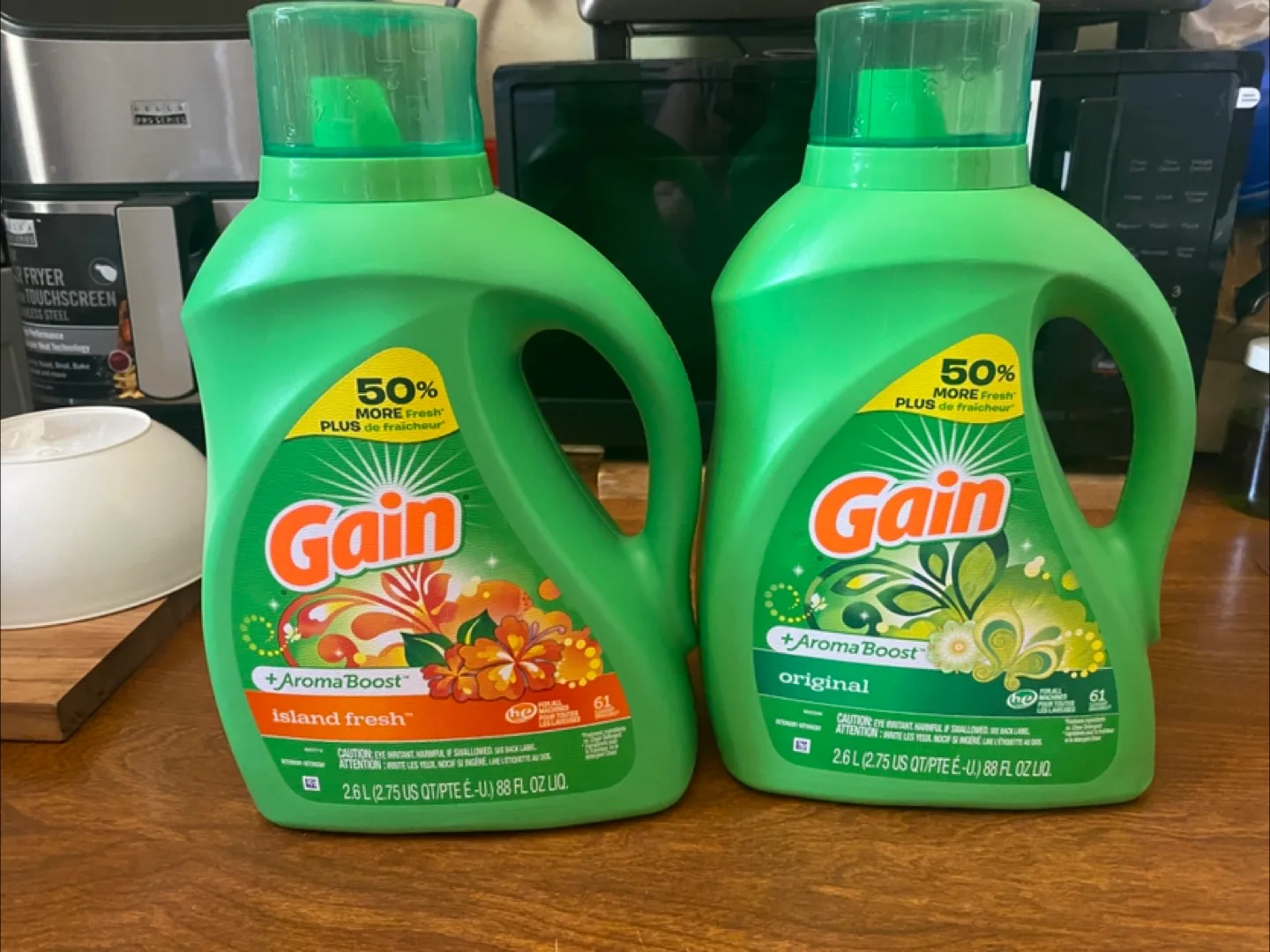 Two liquid Gain Detergent 88oz thumbnail