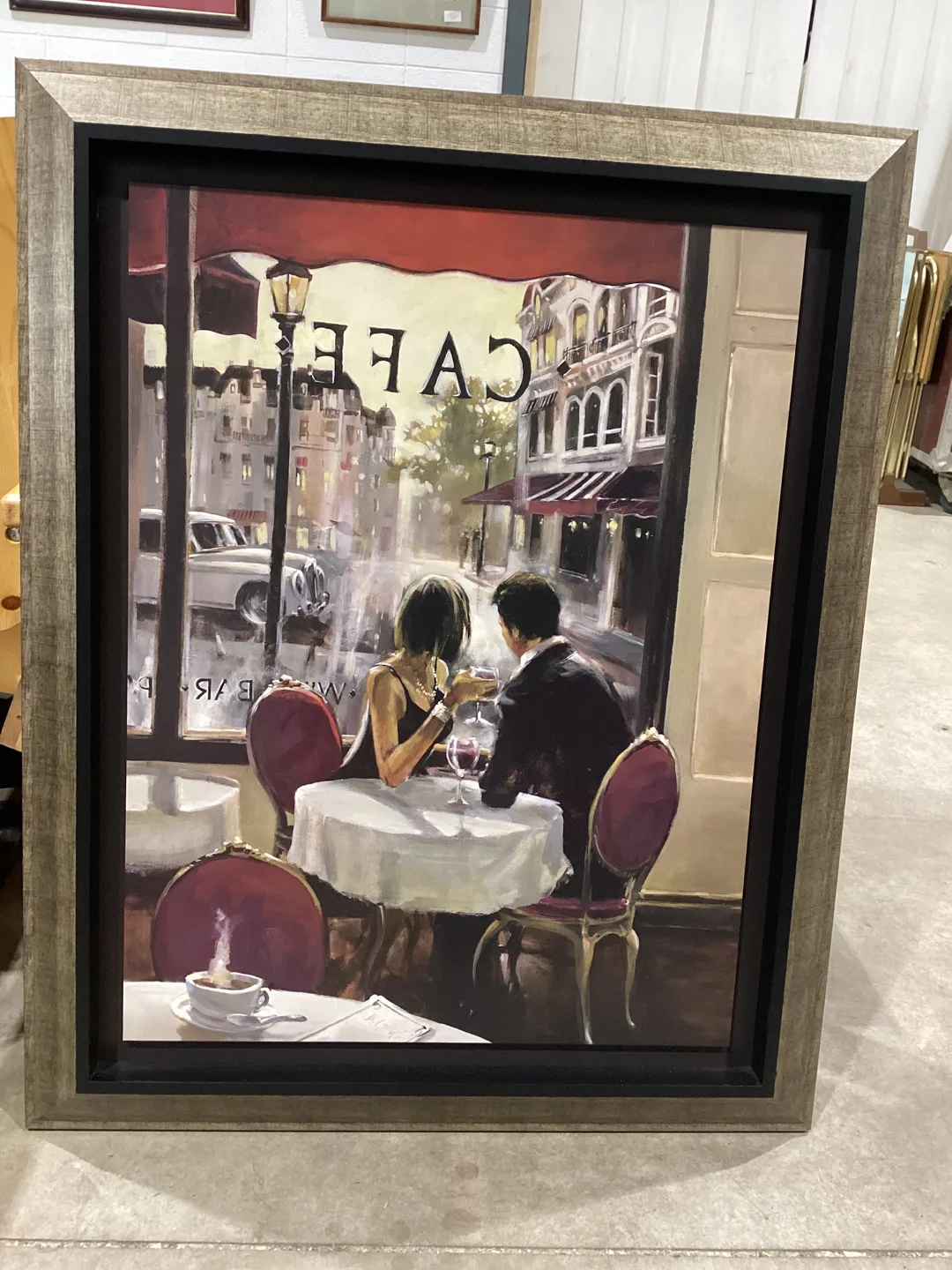 Brent Heighton 'Bowring' Cafe Scene Print thumbnail