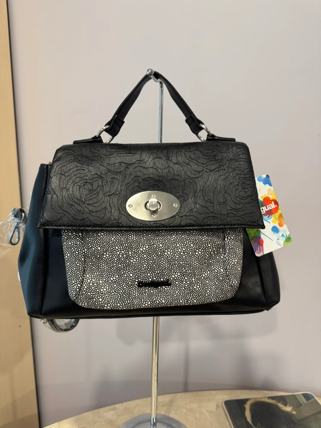 Desigual Black  Handbag thumbnail