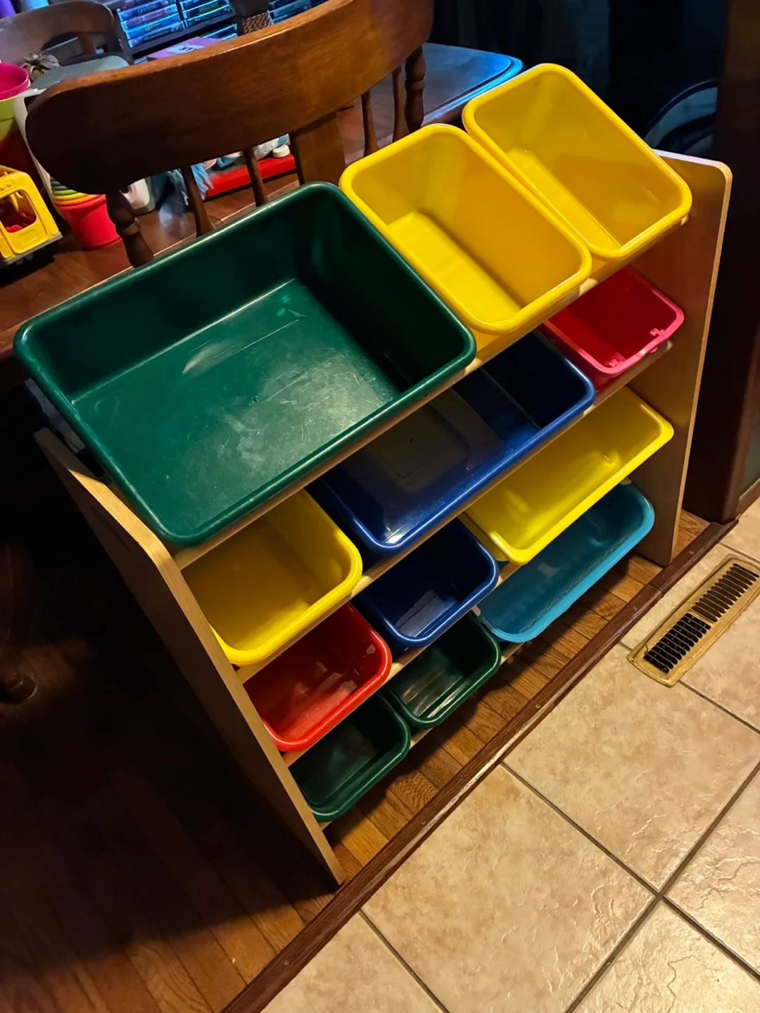 Kids' Toy Storage Organizer with Bins thumbnail