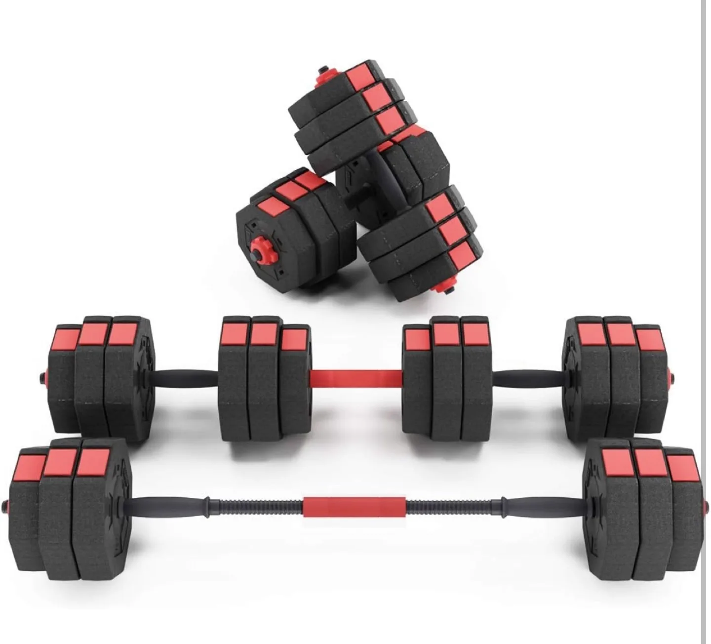 Adjustable Dumbbell Barbell Set image indicator(7)