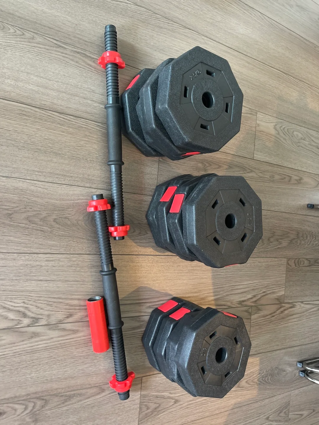 Adjustable Dumbbell Barbell Set image indicator(2)