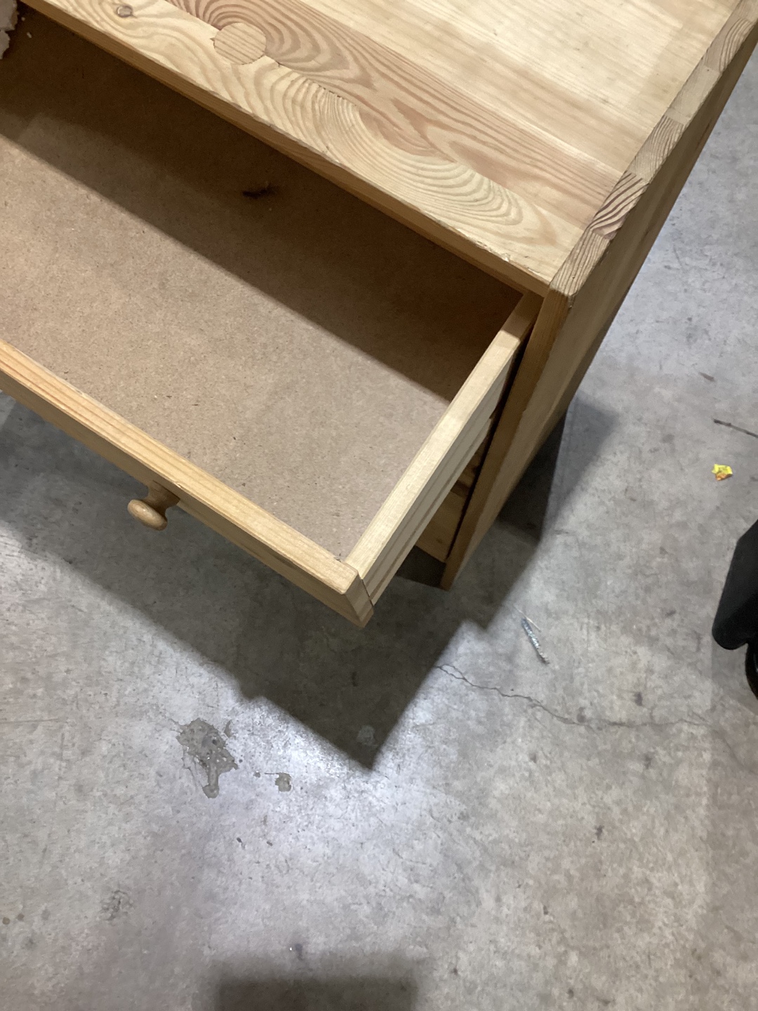 Wooden 3-Drawer Dresser - photo 2
