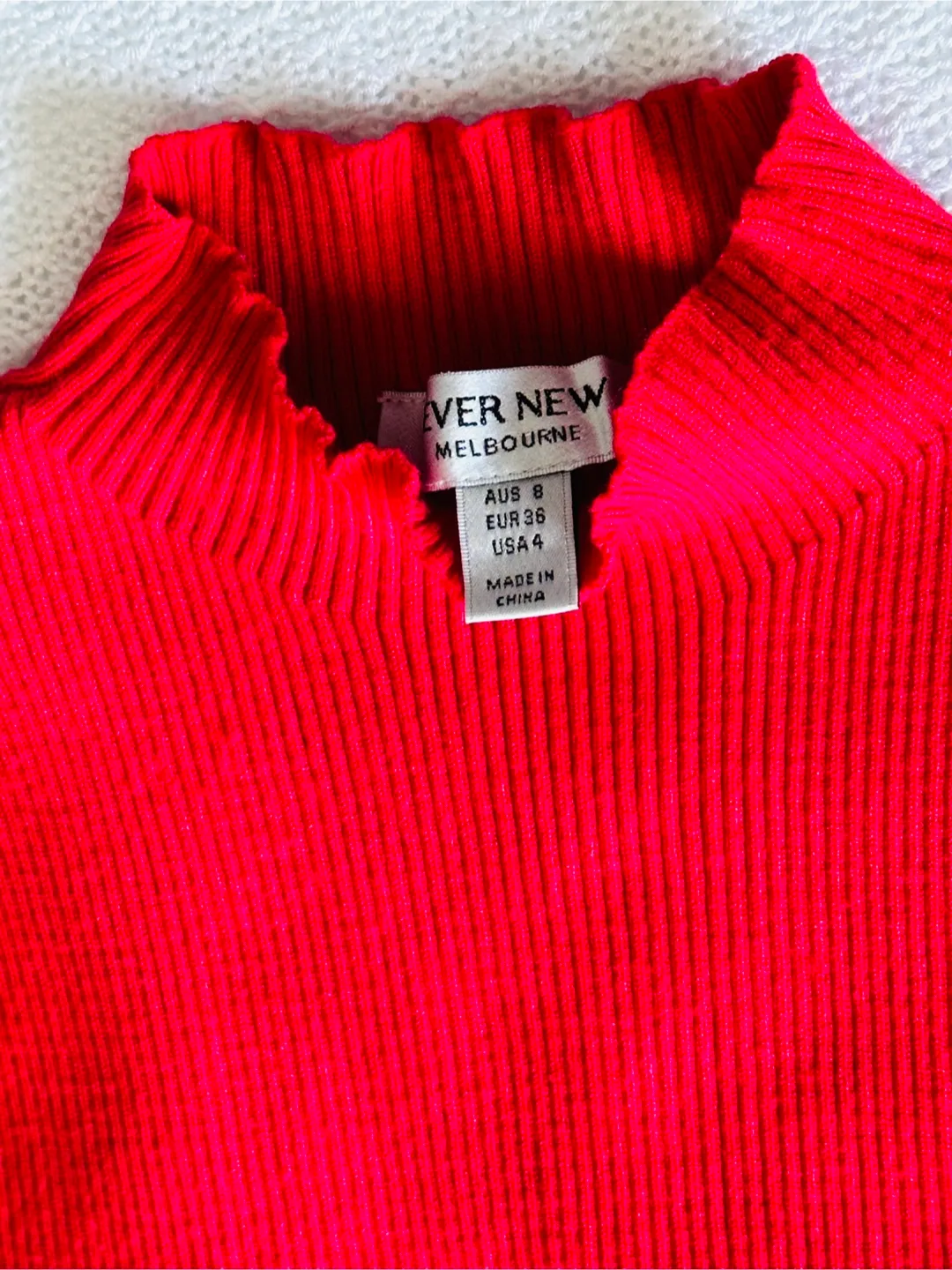 Ever New Red Pleated Midi Dress Size 4 (US) image indicator(3)