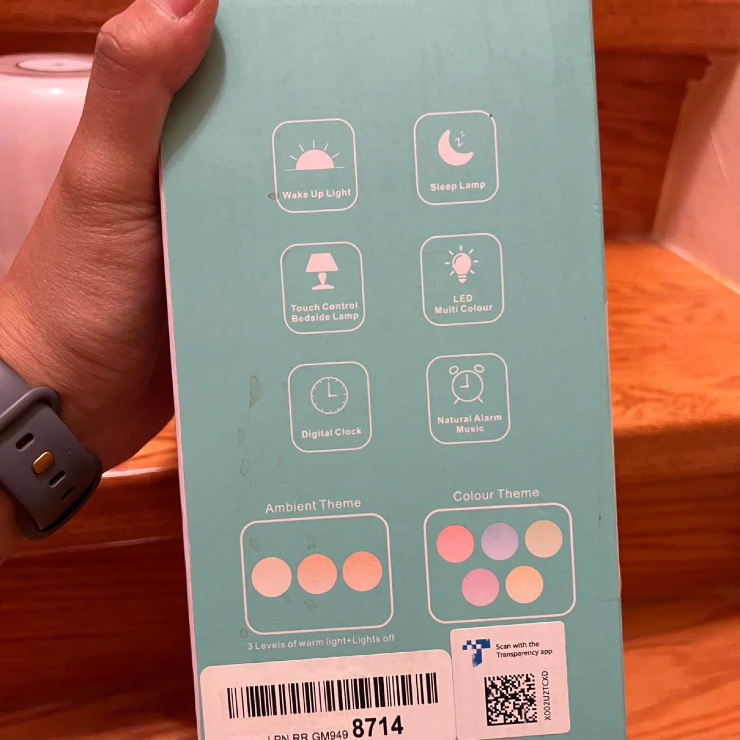 Wake Up Light A200 - Digital Clock & Bedside Lamp image indicator(2)