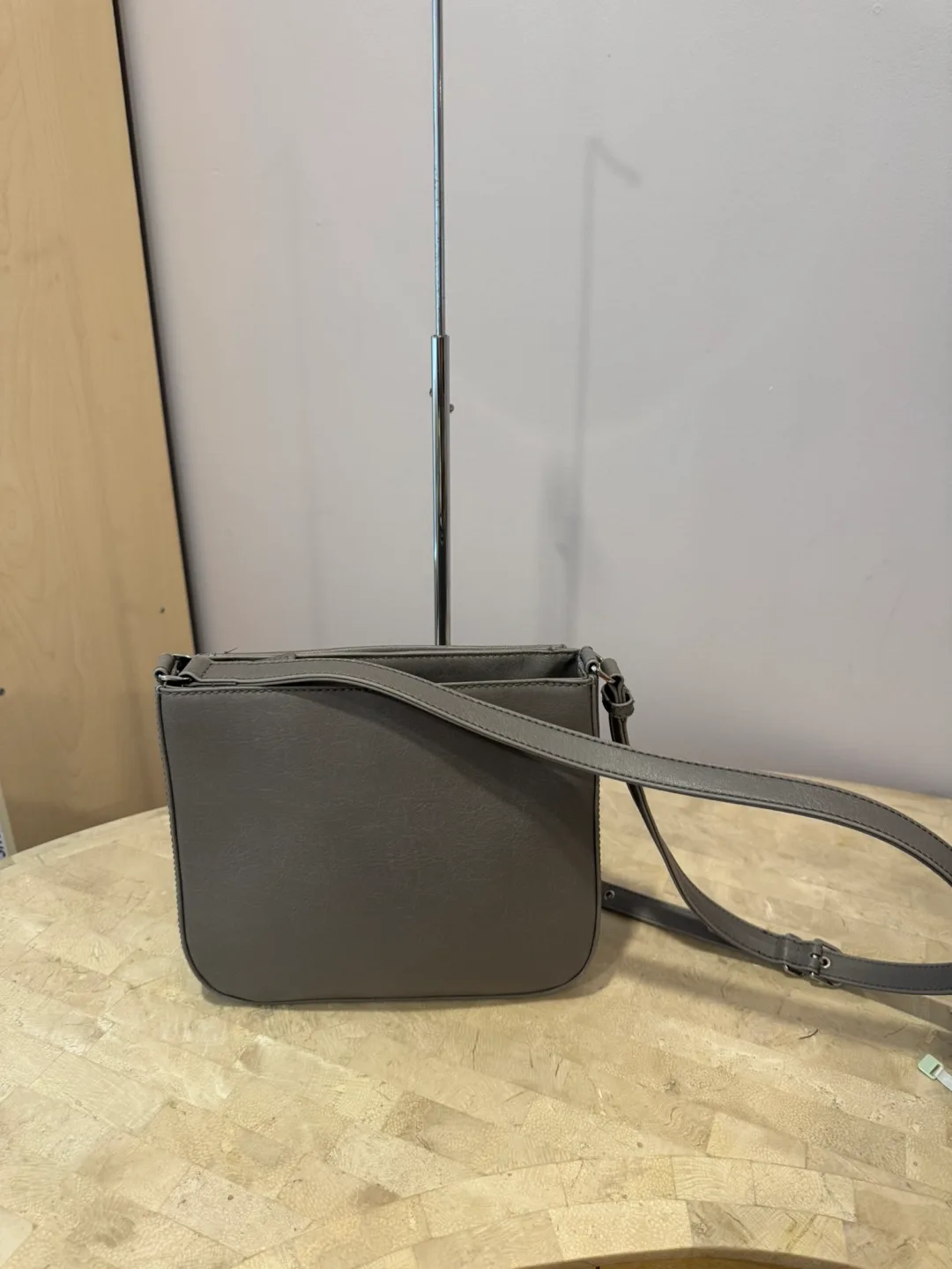 Matt & Nat Grey Crossbody Bag image indicator(2)