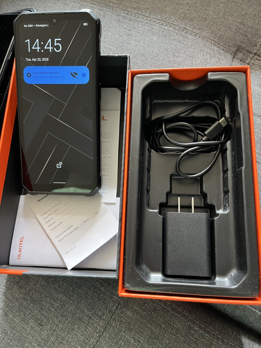 New Oukitel WP28E Rugged Smartphone - 64GB - photo 4