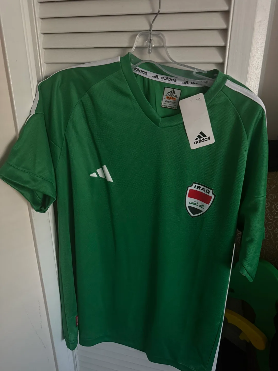 Adidas Iraq Soccer Jersey - Green