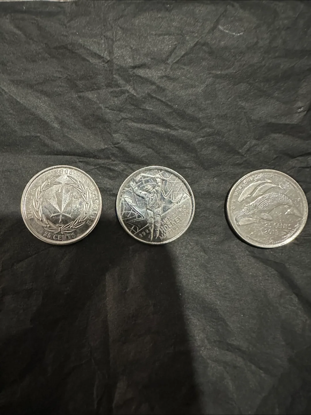 Canadian 25 Cent Coins - Various Years image indicator(4)