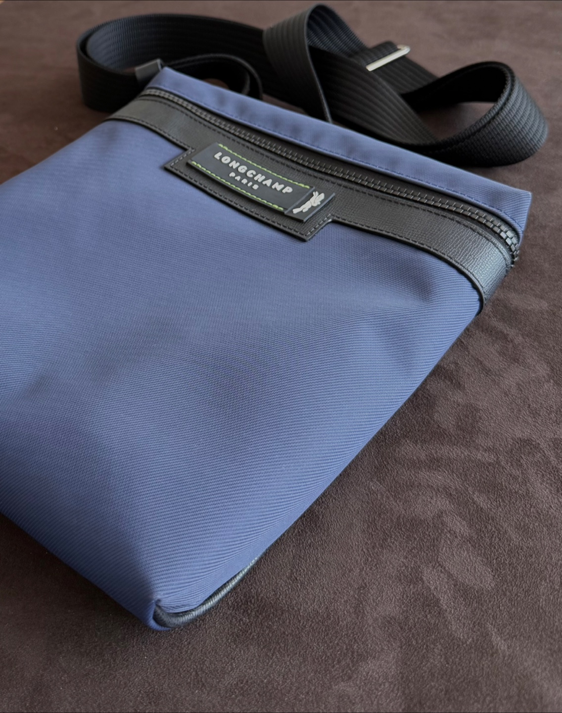 Longchamp Paris Blue Crossbody Bag - photo 3