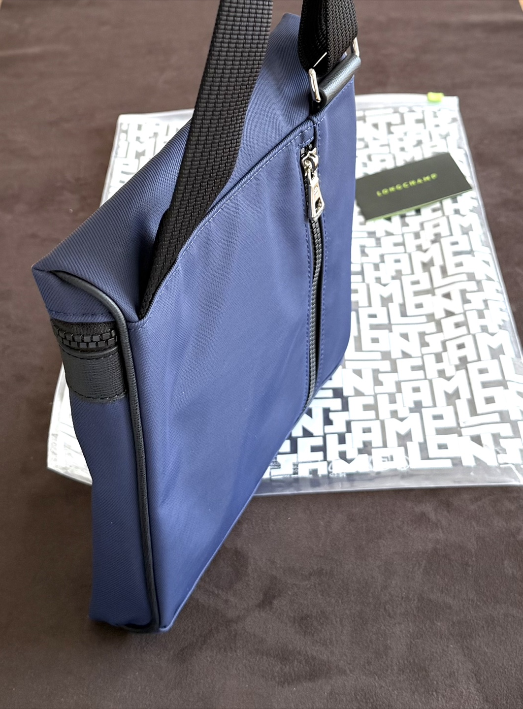 Longchamp Paris Blue Crossbody Bag - photo 4