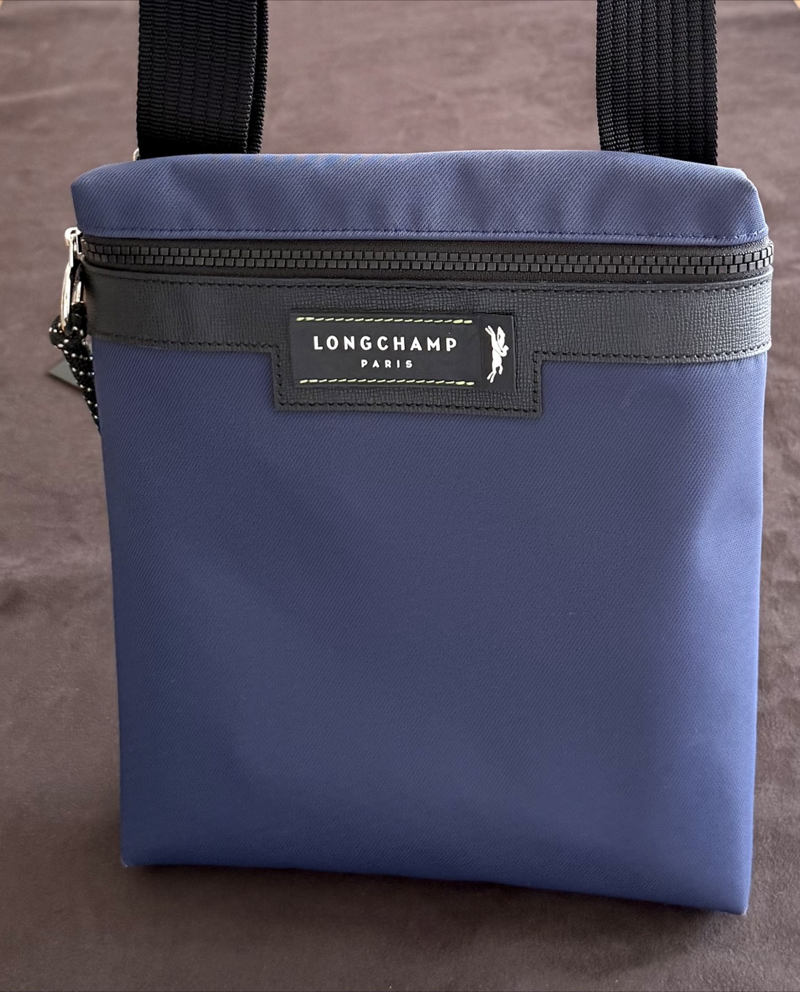 Longchamp Paris Blue Crossbody Bag