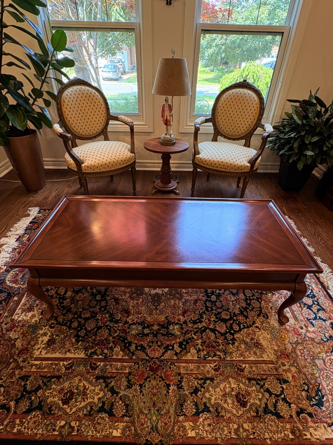 Wood Coffee & End Table Set