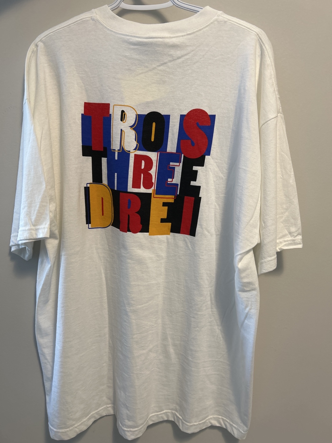 Adidas Trust Three Drei White Tee - photo 2