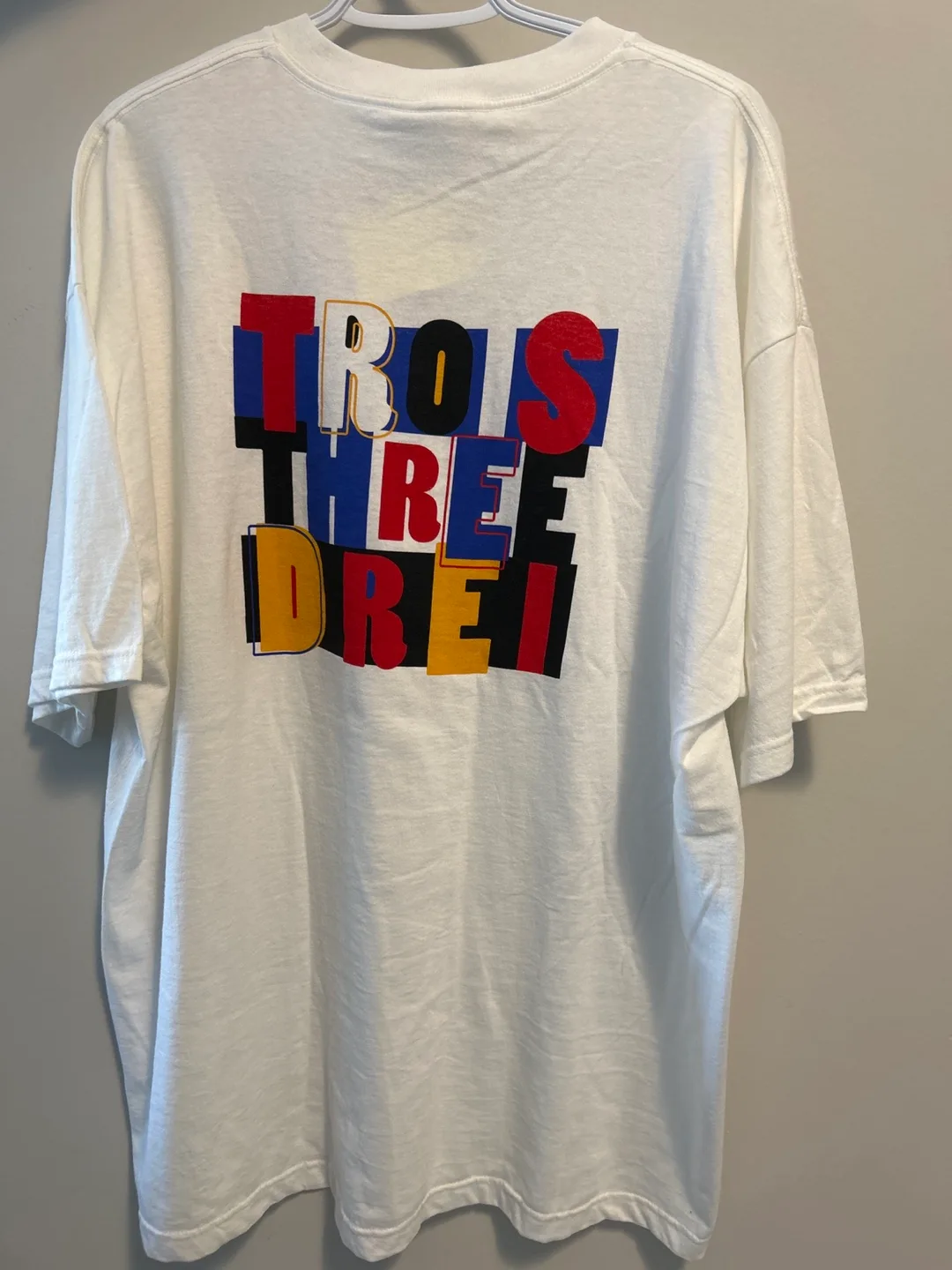 Adidas Trust Three Drei White Tee image indicator(2)