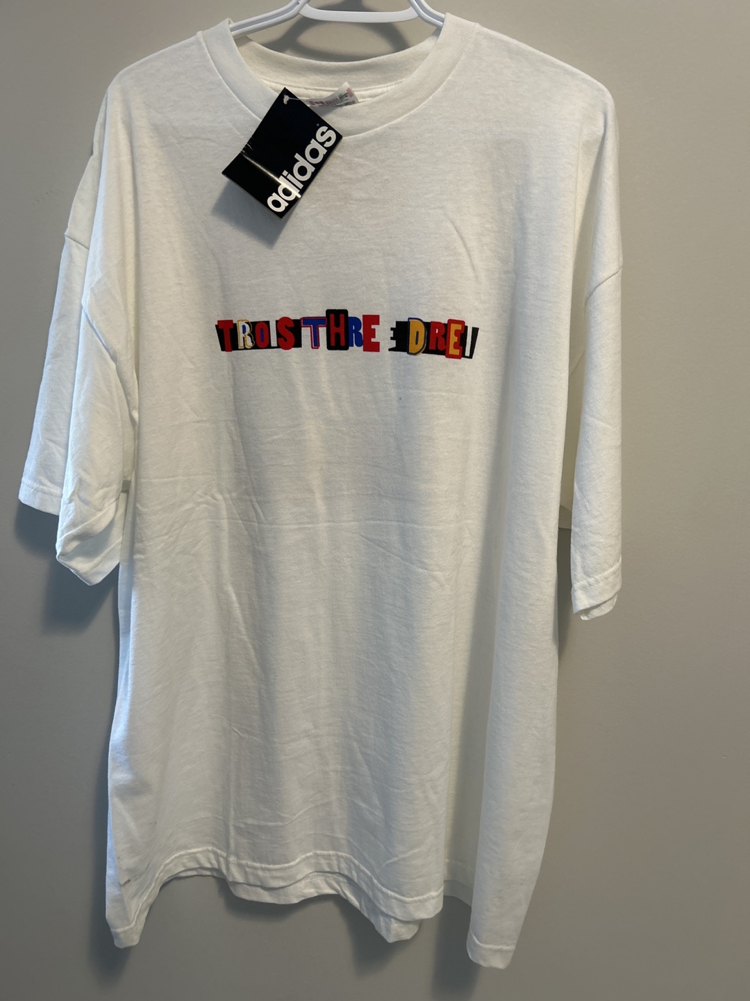 Adidas Trust Three Drei White Tee