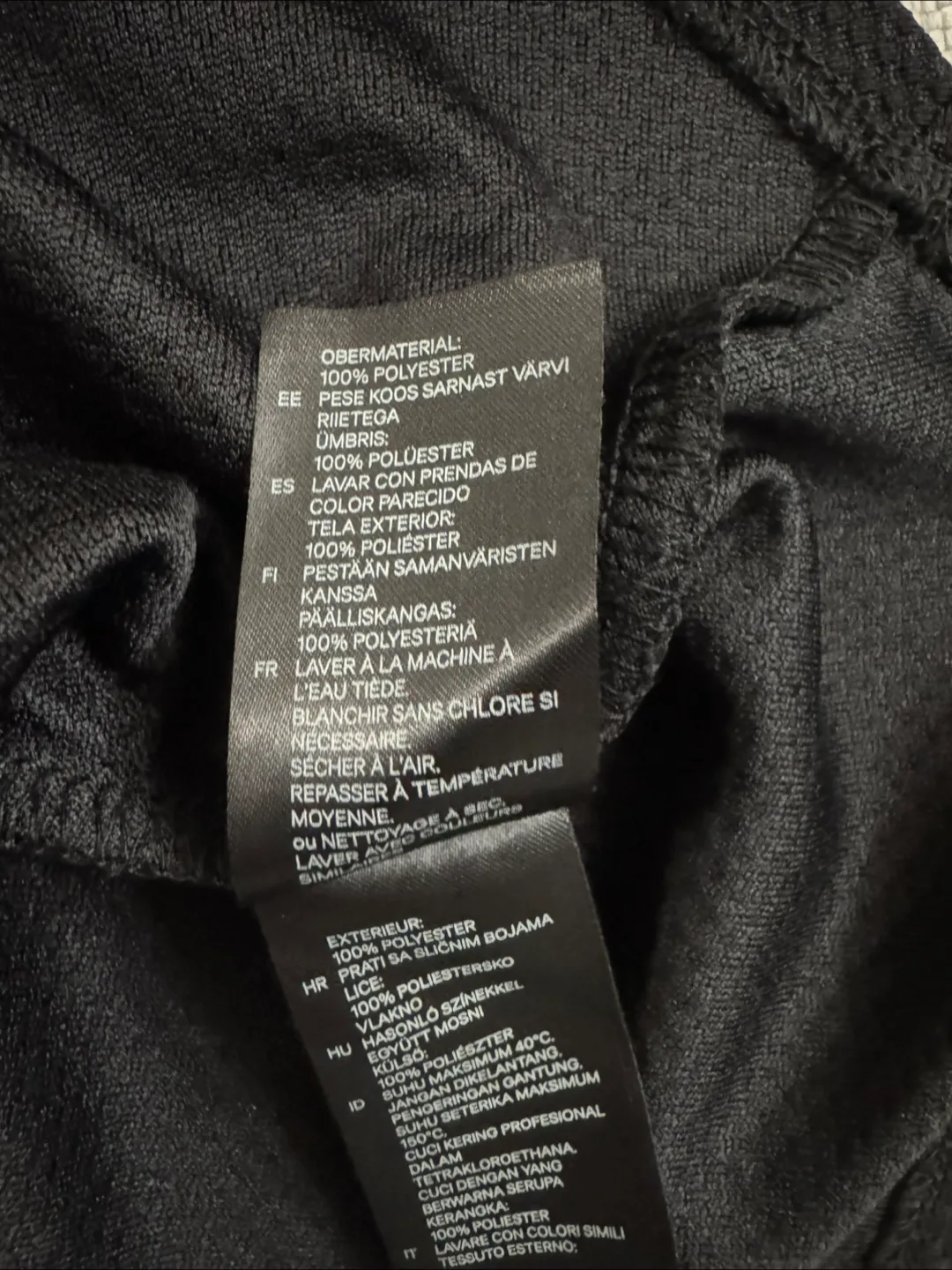 H&M Women's Black Peplum Top | Size S image indicator(6)