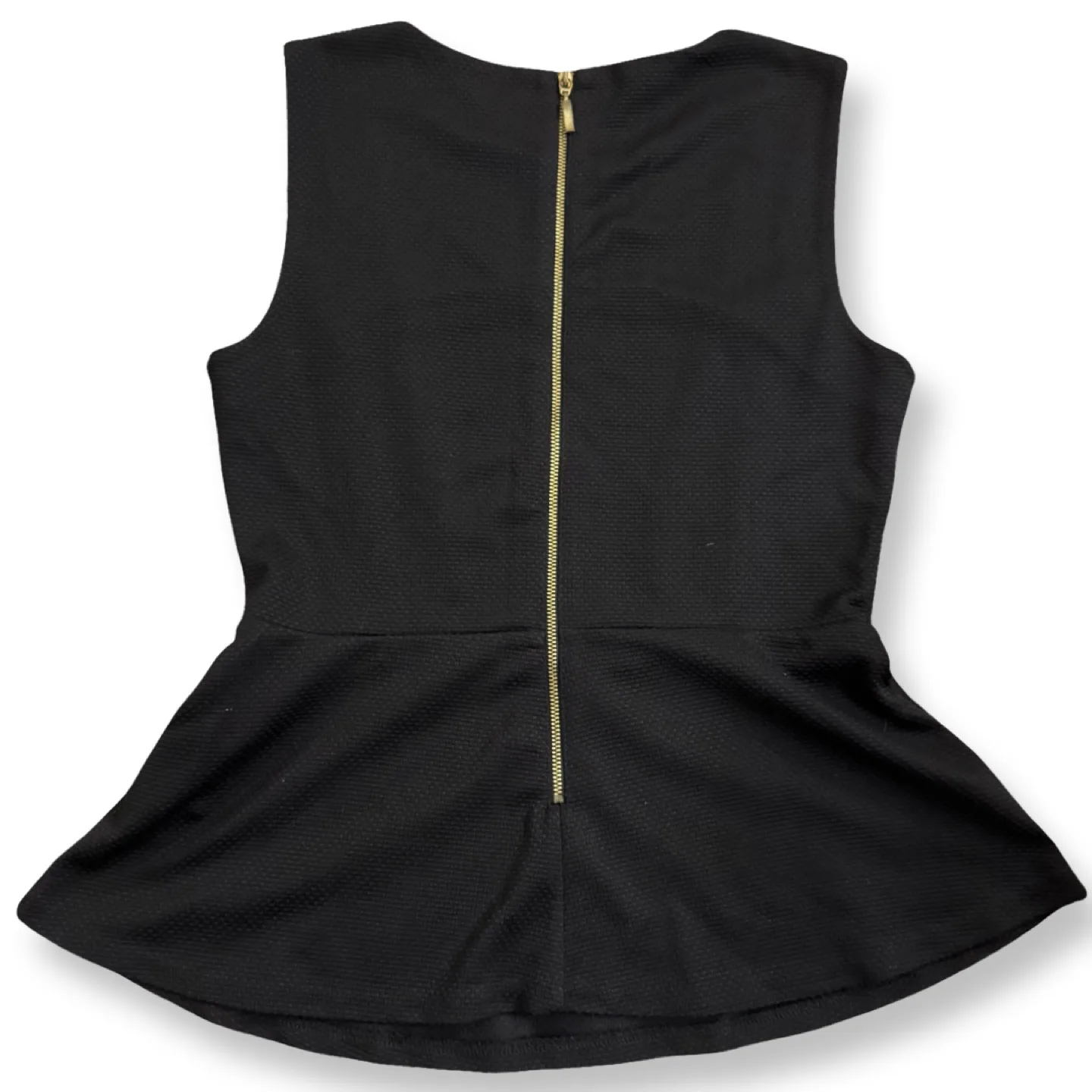 H&M Women's Black Peplum Top | Size S image indicator(2)