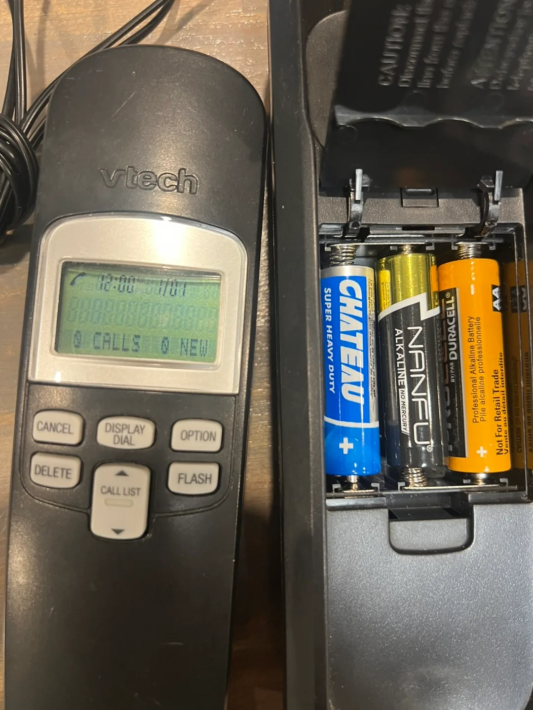 VTech®️Corded Phone - Black image indicator(6)