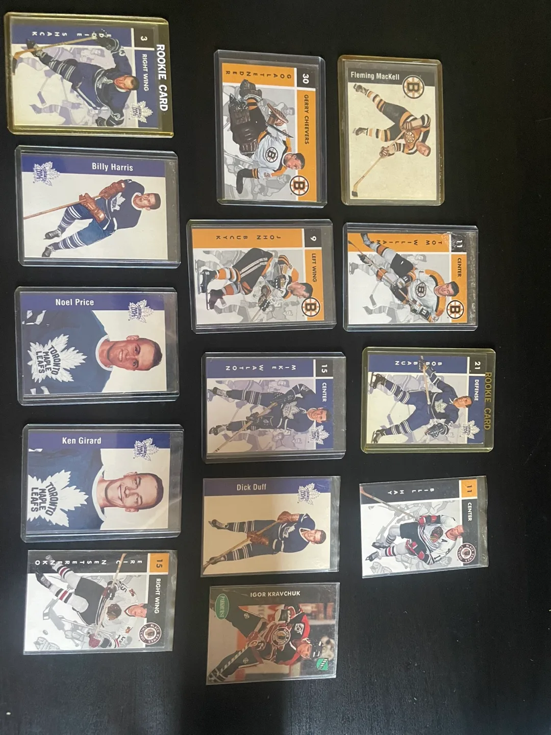 Hockey Trading Cards - Toronto Maple Leafs & Boston Bruins thumbnail