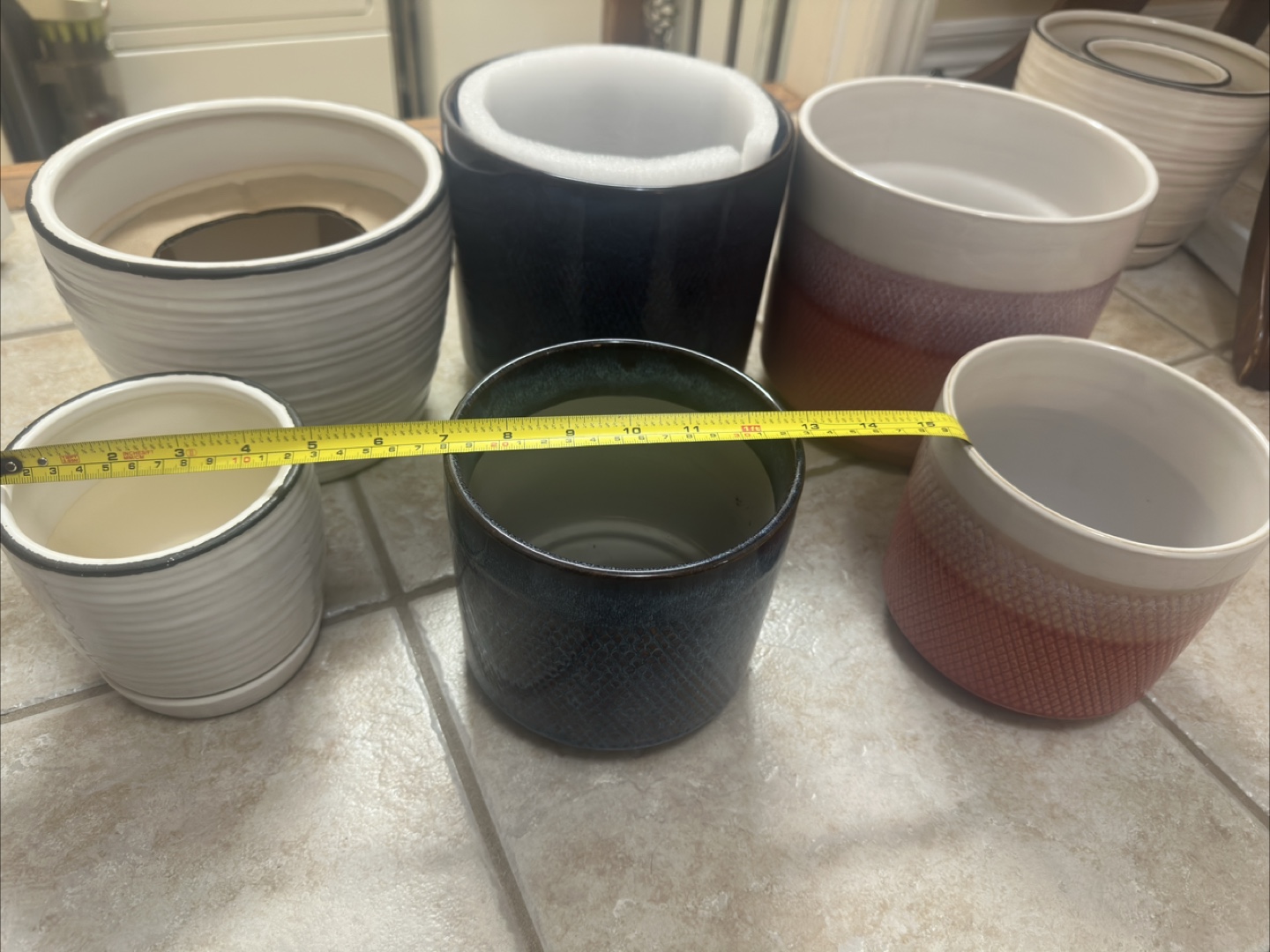 Brandnew ceramics flower pots sets - photo 5