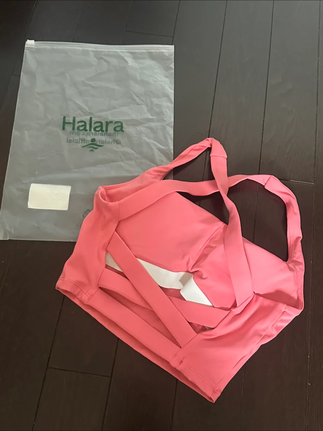 SOLD Halara XS Matching Set - Shell Pink Tank Top and Skort image indicator(4)