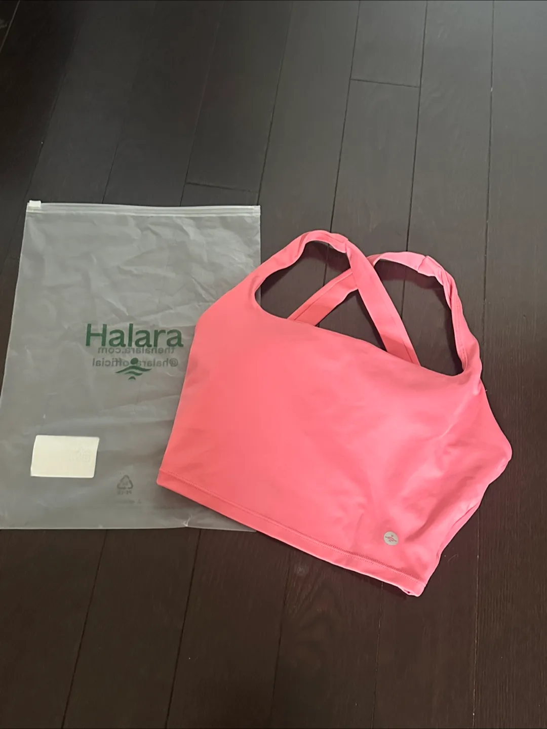 SOLD Halara XS Matching Set - Shell Pink Tank Top and Skort image indicator(3)