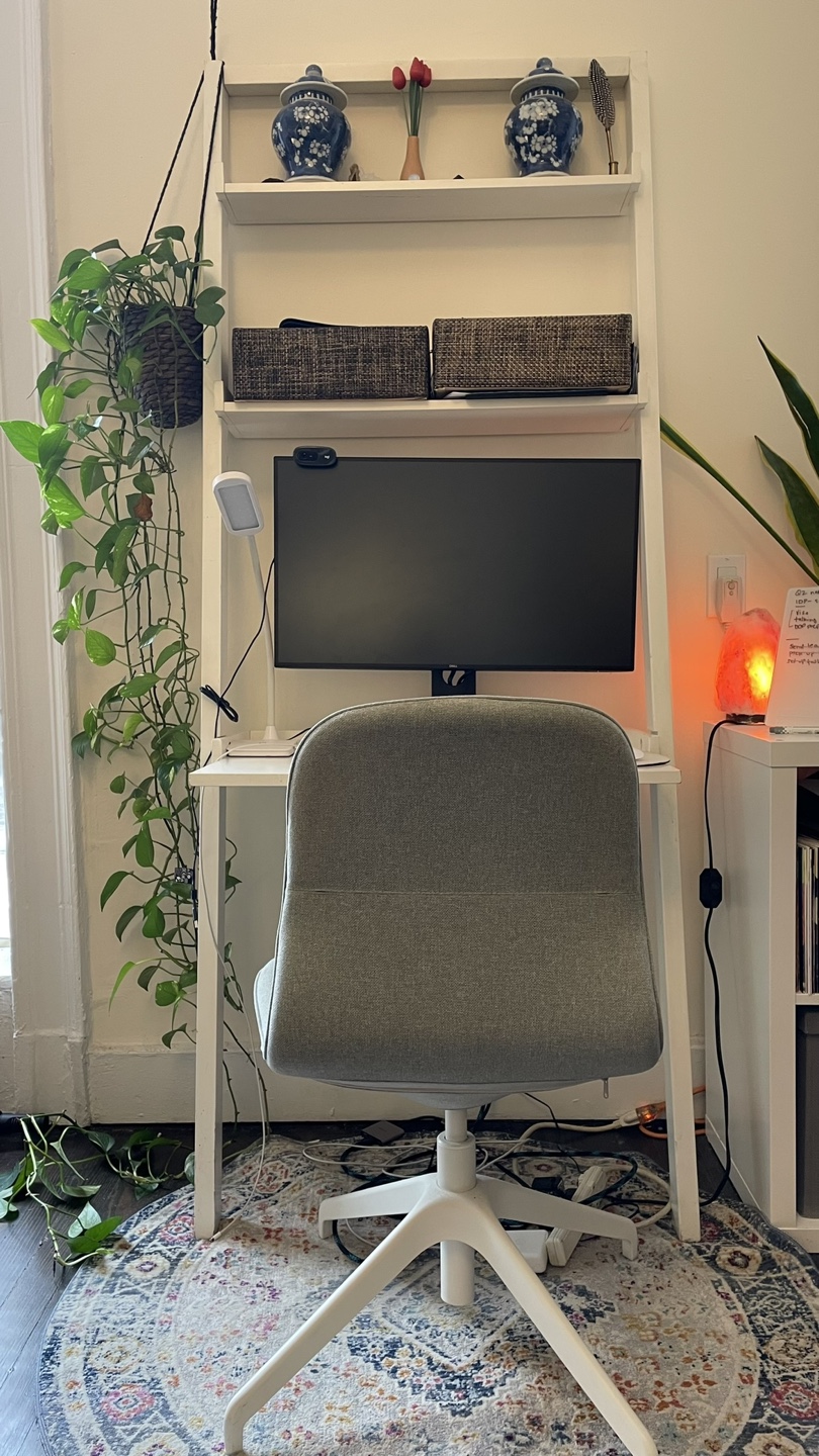 Desk and chair