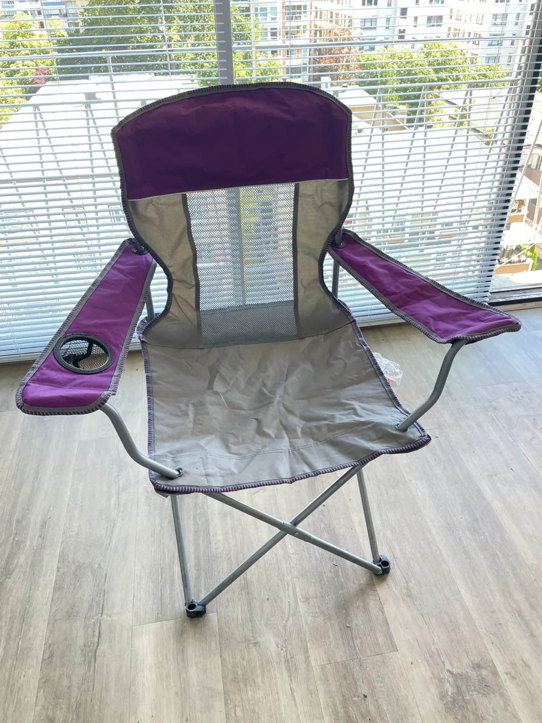 Ozark Trail Comfort Mesh Chair - Purple thumbnail