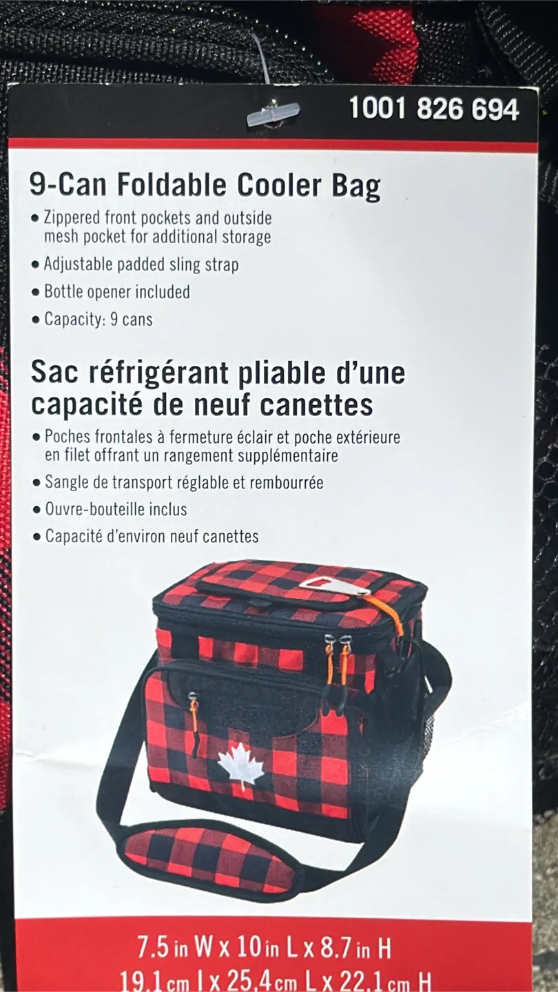 9-Can Foldable Cooler Bag thumbnail