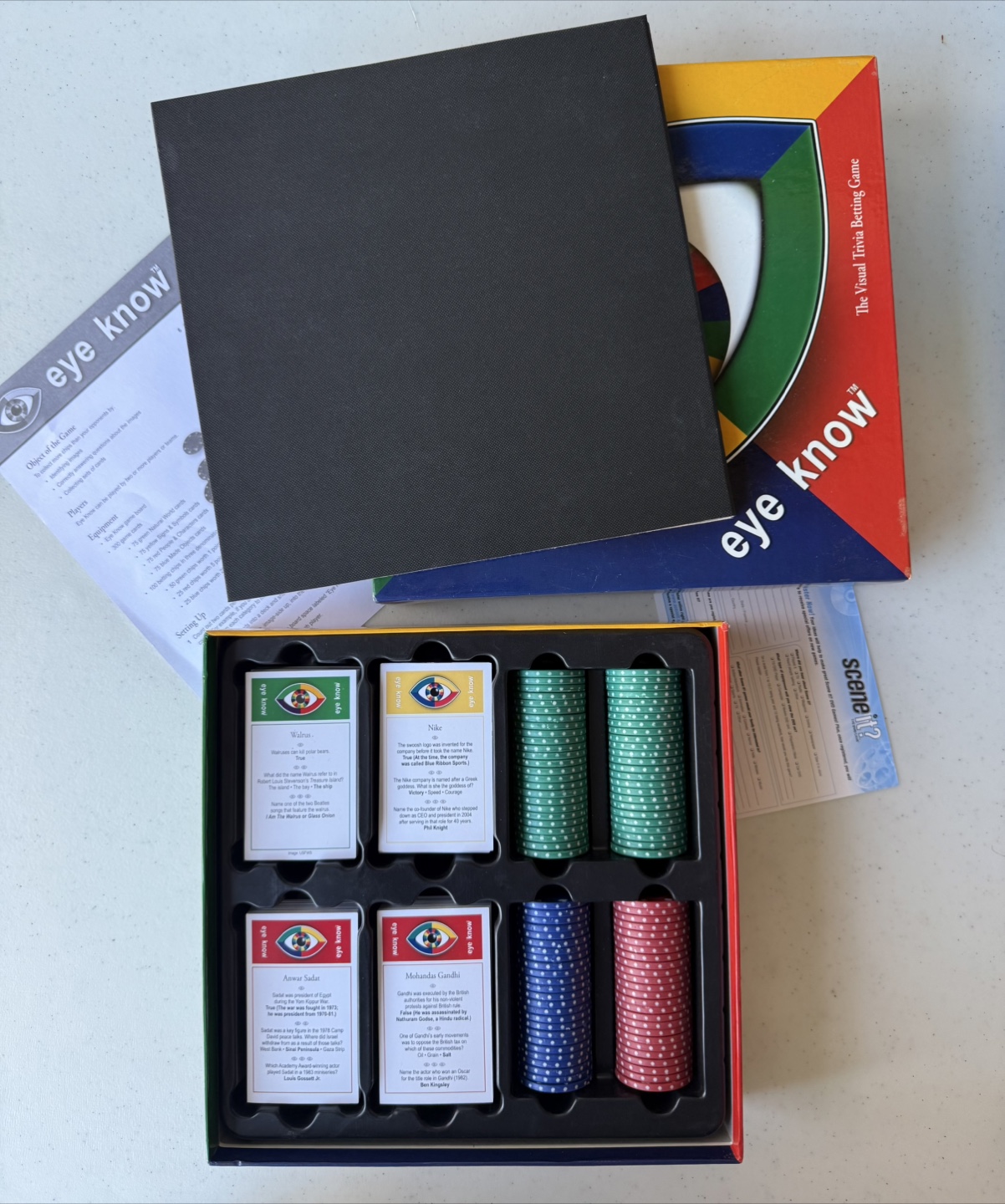Eye Know The Visual Trivia Betting Game - photo 5