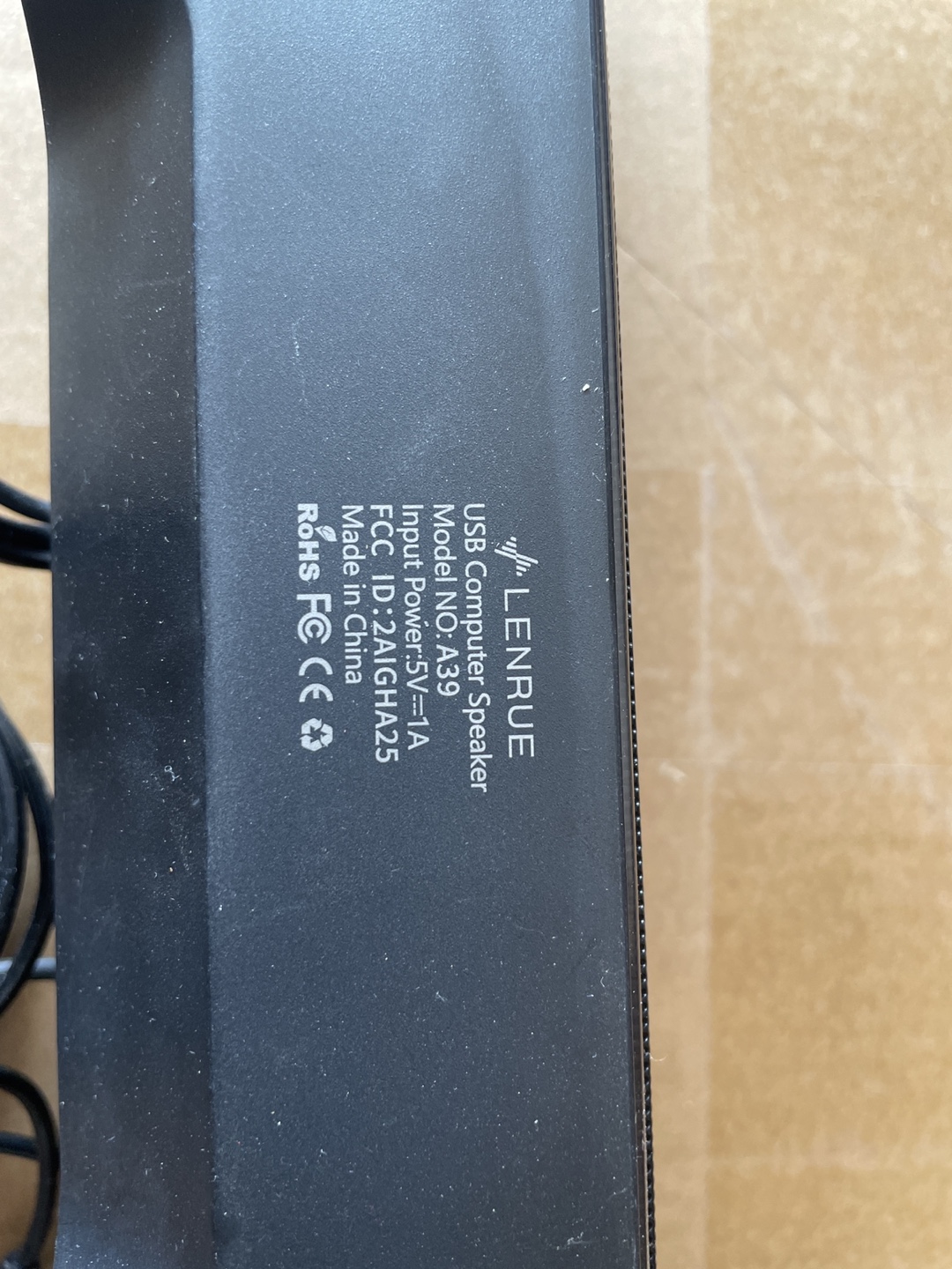 LENRUE A39 USB Computer Speaker - photo 4