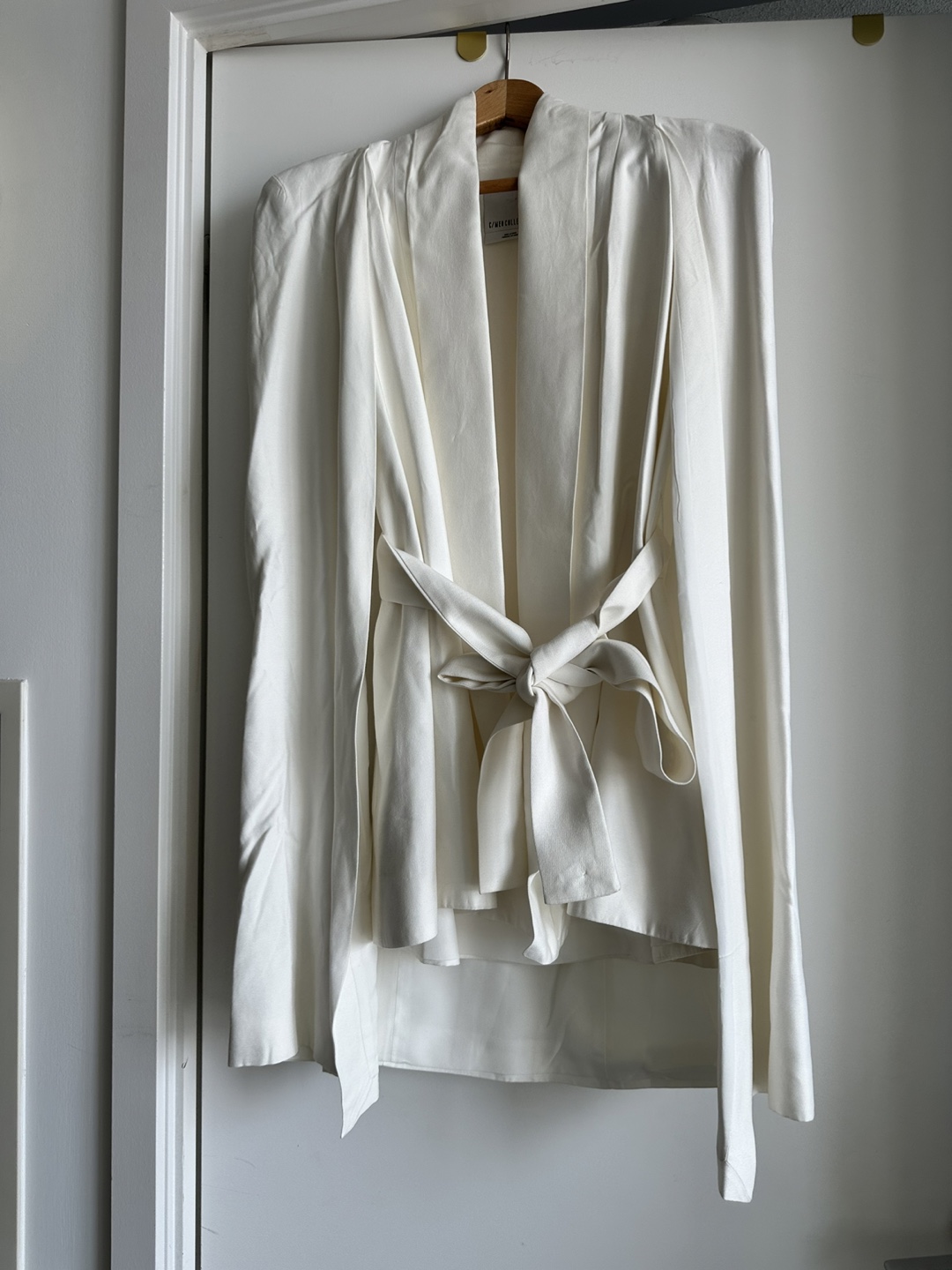 C/MEO Collective White Cape - Size S