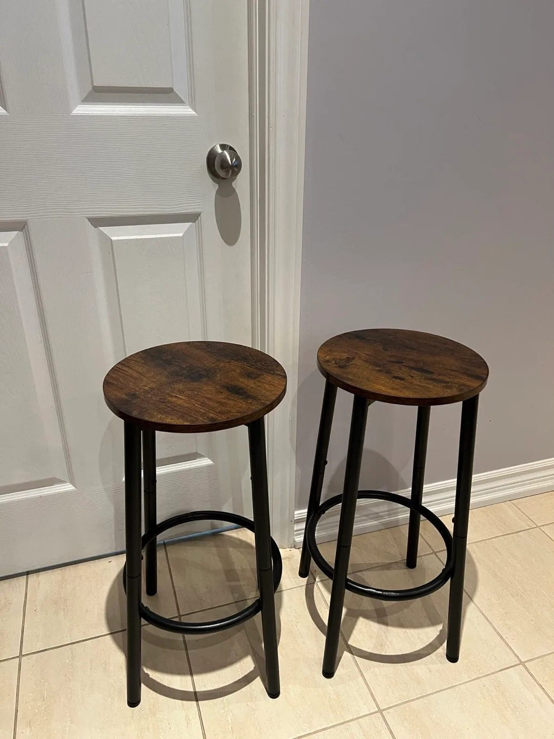 Set of 2 Bar Stools thumbnail