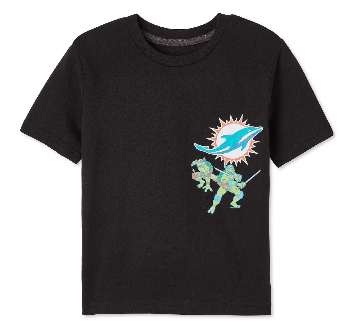 Teenage Mutant Ninja Turtles x NFL Miami Dolphins Tee XS