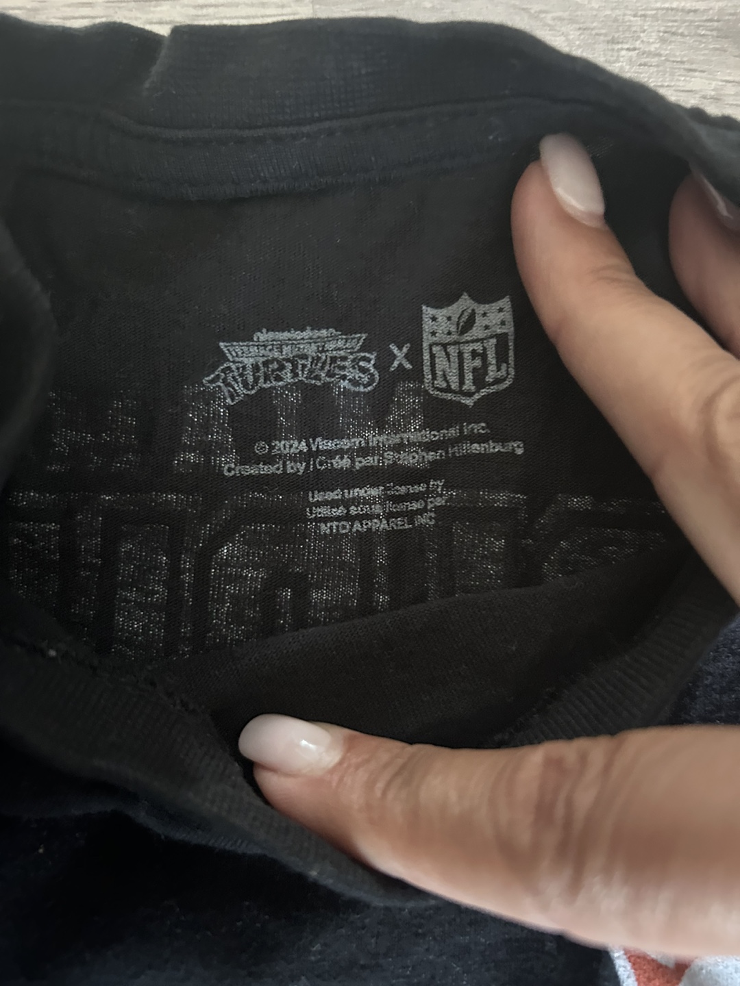 Teenage Mutant Ninja Turtles x NFL Miami Dolphins Tee XS - photo 5