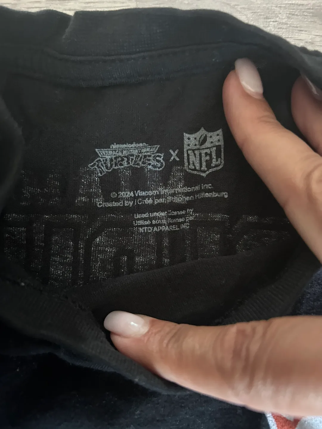 Teenage Mutant Ninja Turtles x NFL Miami Dolphins Tee XS image indicator(5)