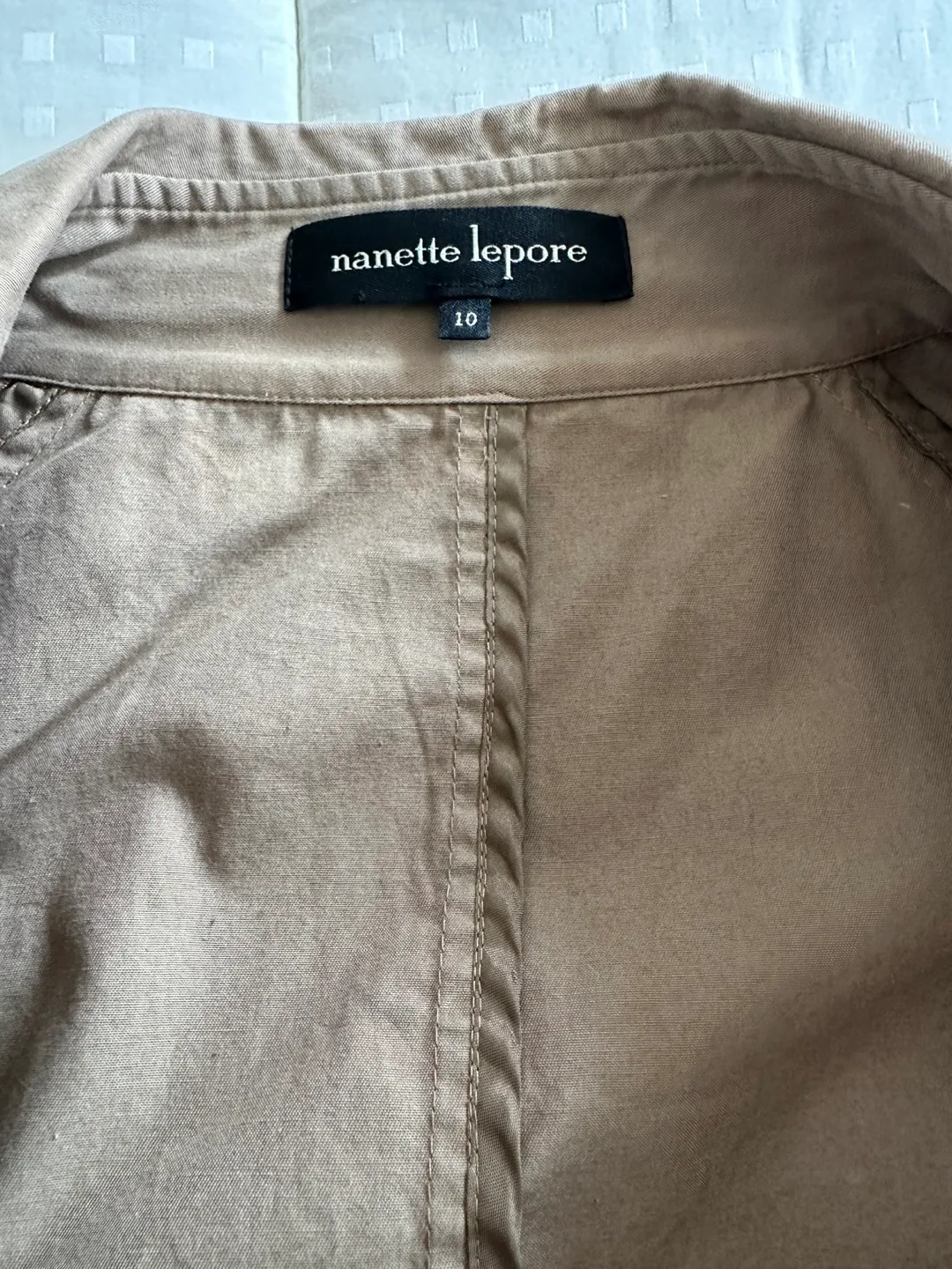 Nanette Lepore Trench Coat - Size 10 image indicator(3)