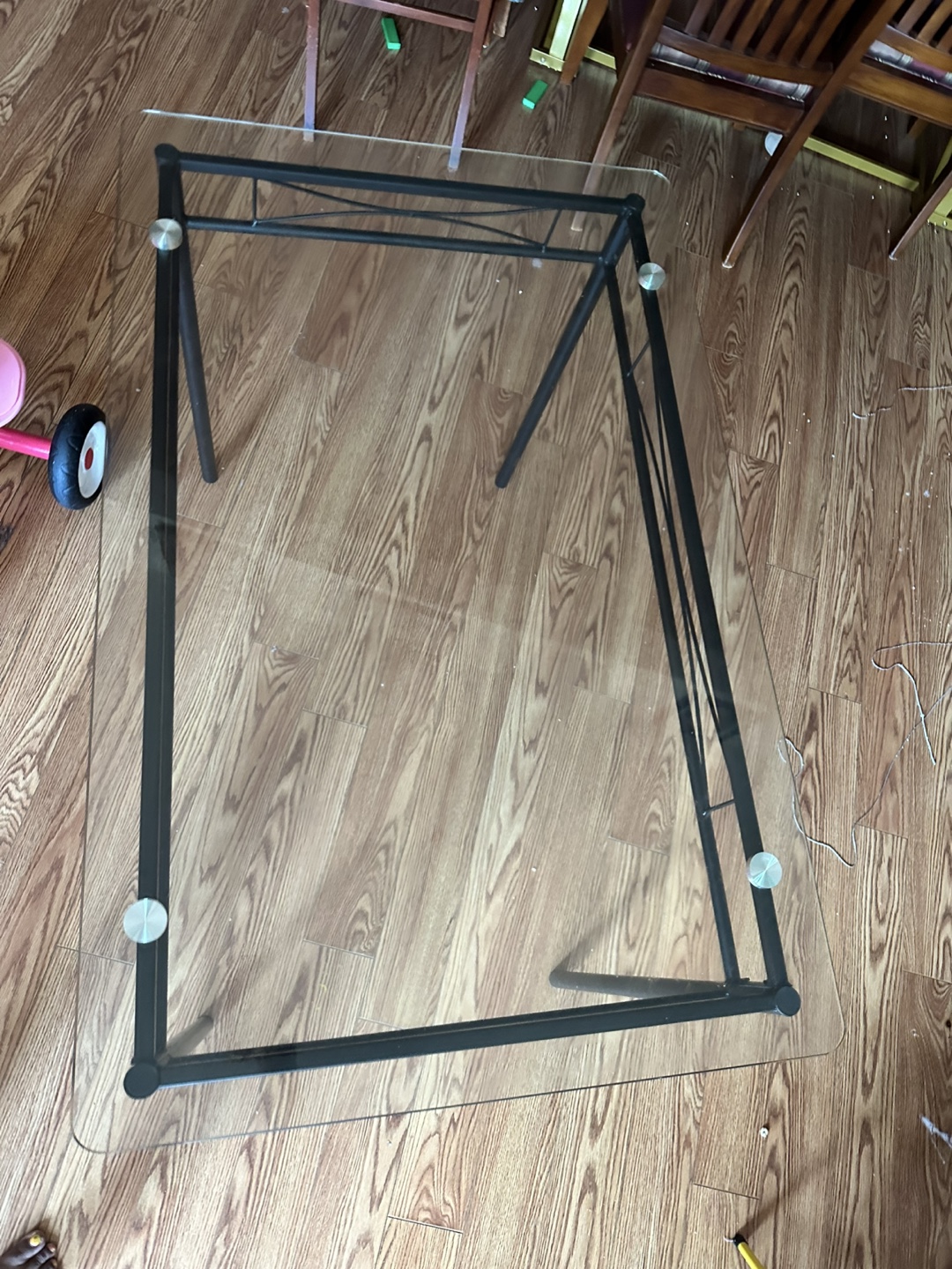 Glass Top Dining Table - photo 2
