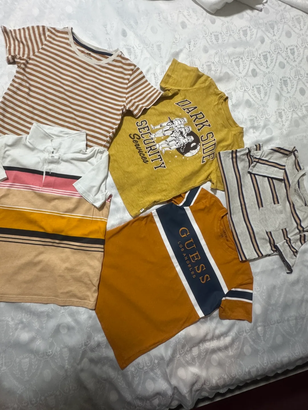 Boys' T-Shirt Bundle (Size 10) - Guess, Gap, H&M, Carters image indicator(2)